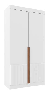 Джуна ДЖ-12 Шкаф для одежды (цвет белый